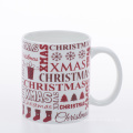 Tazas de regalo de Navidad de calcomanía estándar de 11 oz/320 ml